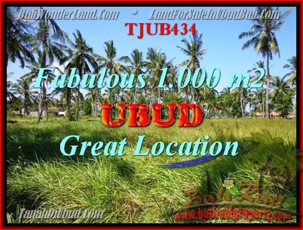 DIJUAL TANAH MURAH di UBUD 10 Are di Sentral Ubud