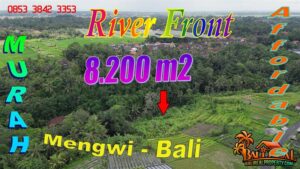Murah Strategis, Tanah dijual Tepi Sungai di Mengwi Dekat Ubud Bali TJB2042